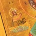 Старинная икона Николая Чудотворца, икона на серебре в латунном окладе. Россия, Центр империи, XIX век.
